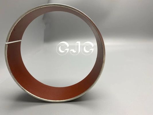 45 Tuleja cylindra hydraulicznego z mosiądzu stalowego, tuleja z kołnierzem kołnierzowym GCR15
