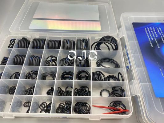 Zestaw hydraulicznych uszczelek O-ring KATO Dobra odporność na erozję Guma NBR Materiał EPDM