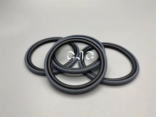 Czarny zestaw uszczelek olejowych cylindra hydraulicznego 700-80-62350 Materiał PTFE FKM