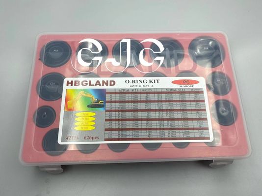 Zestaw hydraulicznych uszczelnień O-ring Komatsu Koparka NBR 90 Shore O-ring Kit Box